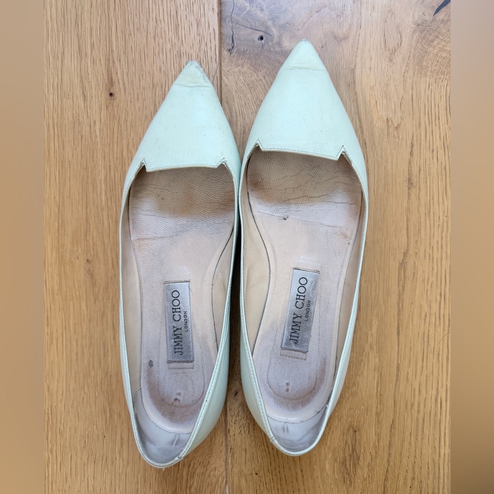 Jimmy Choo Mint Flats